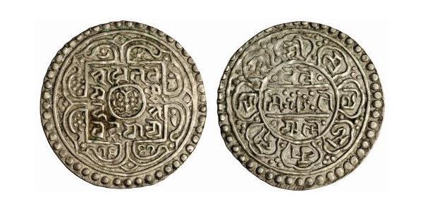1 Tangka Tíbet Plata 
