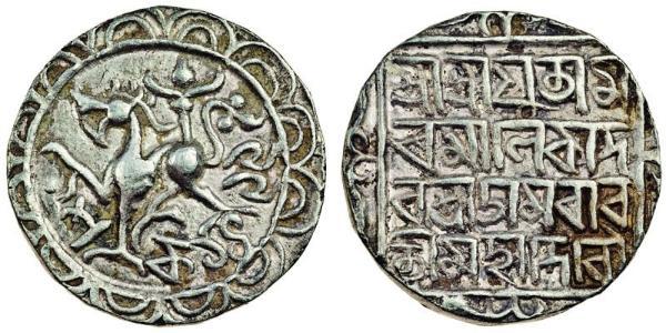 1 Tangka Indien Silber 