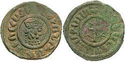 1 Tank Regno armeno di Cilicia (1080-1375) Bronzo Leone II d