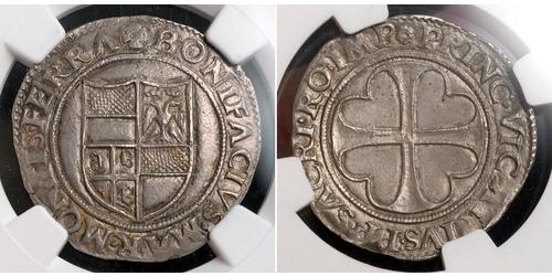 1 Teston Священна Римська імперія (962-1806) / Італія Срібло 