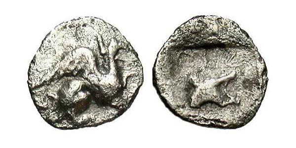 1 Tetartemorion Стародавня Греція (1100BC-330) Срібло 