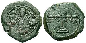 1 Tetarteron Imperio bizantino (330-1453) Bronce Manuel I Comneno (1118-1180)