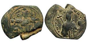 1 Tetarteron Imperio bizantino (330-1453) Bronce Alejo I Comneno (1056- 1118)