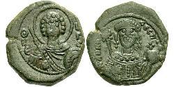 1 Tetarteron Impero bizantino (330-1453) Bronzo Manuele I Comneno (1118-1180)