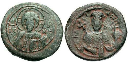1 Tetarteron Византийская империя (330-1453) Бронза Алексей I Комнин (1056- 1118)