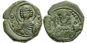 1 Tetarteron 拜占庭帝国 青铜 Manuel I Komnenos(1118-1180)