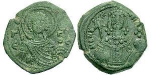 1 Tetarteron 拜占庭帝国 青铜 Manuel I Komnenos(1118-1180)