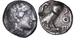 1 Tetradrachm Grèce antique (1100BC-330) Argent 