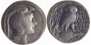 1 Tetradrachm Grèce antique (1100BC-330) Argent 