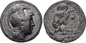 1 Tetradrachm Grèce antique (1100BC-330) Argent 