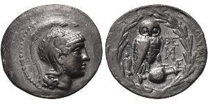 1 Tetradrachm Grèce antique (1100BC-330) Argent 