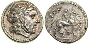 1 Tetradrachm Grèce antique (1100BC-330) Argent Philip II of Macedon (382 BC - 336 BC)