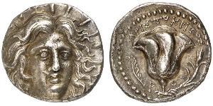 1 Tetradrachm Grèce antique (1100BC-330) Argent 