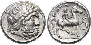 1 Tetradrachm Grèce antique (1100BC-330) Argent Philip II of Macedon (382 BC - 336 BC)