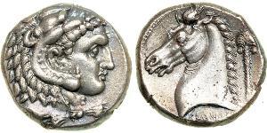 1 Tetradrachm Grèce antique (1100BC-330) Argent 