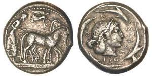 1 Tetradrachm Grèce antique (1100BC-330) Argent 