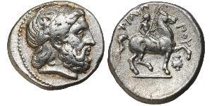 1 Tetradrachm Grèce antique (1100BC-330) Argent Philip II of Macedon (382 BC - 336 BC)