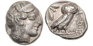 1 Tetradrachm Grèce antique (1100BC-330) Argent 