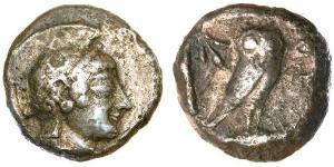 1 Tetradrachm Grèce antique (1100BC-330) Argent 