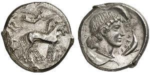 1 Tetradrachm Grèce antique (1100BC-330) Argent 