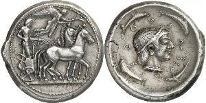 1 Tetradrachm Grèce antique (1100BC-330) Argent 