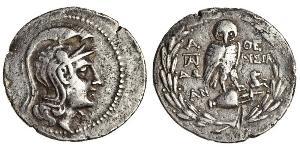 1 Tetradrachm Grèce antique (1100BC-330) Argent 