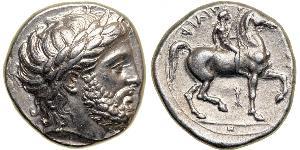 1 Tetradrachm Grèce antique (1100BC-330) Argent Philip II of Macedon (382 BC - 336 BC)