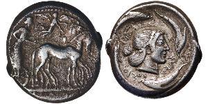 1 Tetradrachm Grèce antique (1100BC-330) Argent 