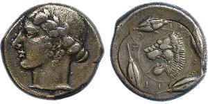 1 Tetradrachm Grèce antique (1100BC-330) Argent 