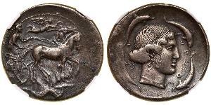1 Tetradrachm Grèce antique (1100BC-330) Argent 
