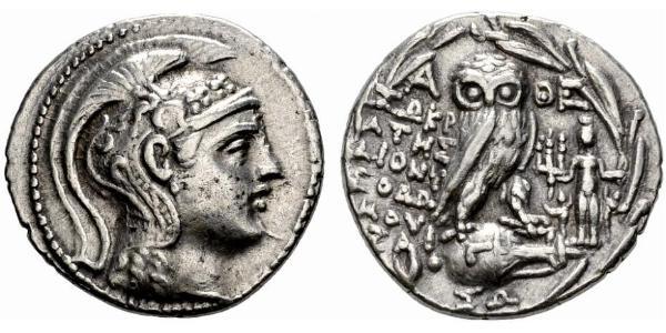 1 Tetradrachm Grèce antique (1100BC-330) Argent 