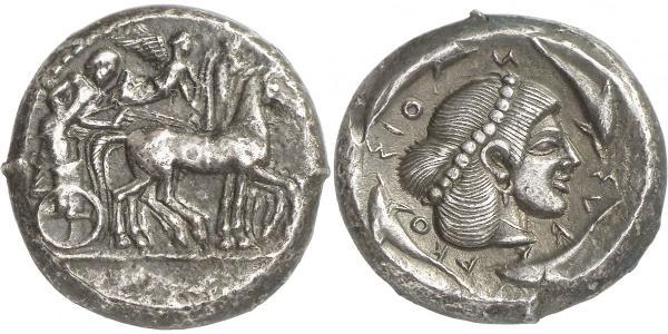 1 Tetradrachm Grèce antique (1100BC-330) Argent 