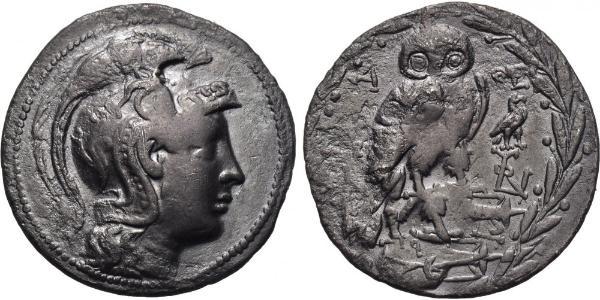 1 Tetradrachm Grèce antique (1100BC-330) Argent 