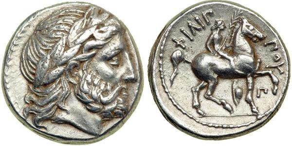 1 Tetradrachm Grèce antique (1100BC-330) Argent Philip II of Macedon (382 BC - 336 BC)