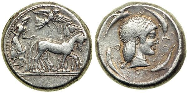 1 Tetradrachm Grèce antique (1100BC-330) Argent 