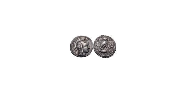 1 Tetradrachm Grèce antique (1100BC-330) Argent 