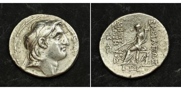 1 Tetradrachm Séleucides (312BC-63 BC) Argent Demetrius I Soter (185BC - 150BC)