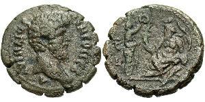 1 Tetradrachm Roman Empire (27BC-395) Billon Lucius Verus (130-169)