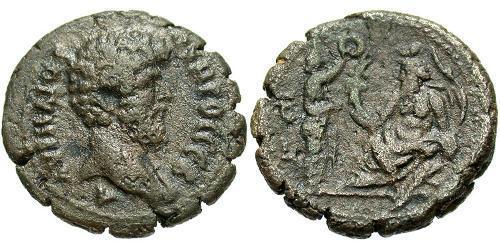 1 Tetradrachm Roman Empire (27BC-395) Billon Lucius Verus (130-169)