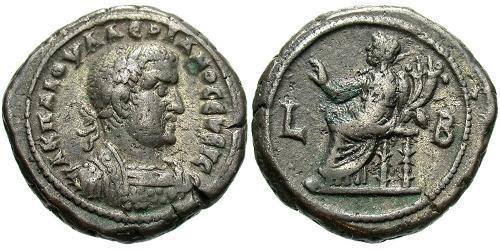 1 Tetradrachm Roman Empire (27BC-395) Billon Valerian I (193-260)