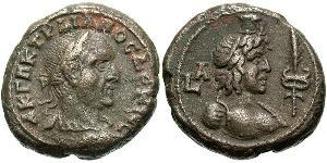 1 Tetradrachm 羅馬帝國 Billon Trajan Decius (201-251)