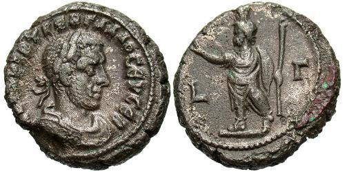 1 Tetradrachm 羅馬帝國 Billon Trebonianus Gallus (206-253)