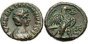 1 Tetradrachm Empire romain (27BC-395) Bronze Salonina (?-268)