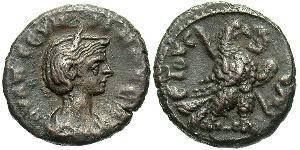 1 Tetradrachm Empire romain (27BC-395) Bronze Ulpia Severina (?-?)