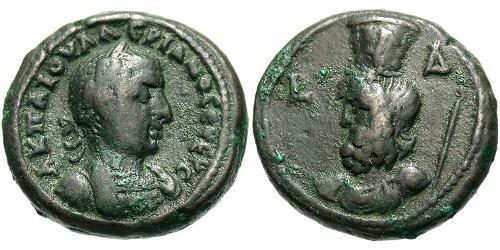 1 Tetradrachm Empire romain (27BC-395) Bronze Valérien I (193-260)
