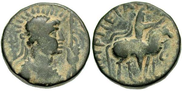 1 Tetradrachm Kushan Empire (60-375) Bronze Vima Takto