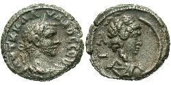 1 Tetradrachm Roman Empire (27BC-395) Bronze Claudius II  (213-270)