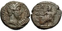 1 Tetradrachm Roman Empire (27BC-395) Bronze Marcus Aurelius (121-180)