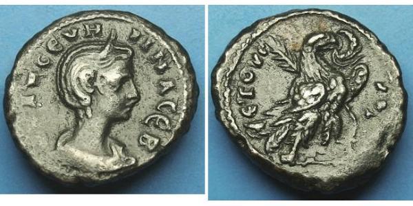 1 Tetradrachm Roman Empire (27BC-395) Bronze Ulpia Severina (?-?)