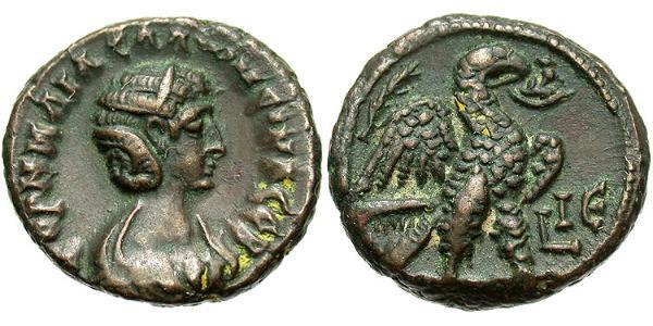 1 Tetradrachm Roman Empire (27BC-395) Bronze Salonina (?-268)